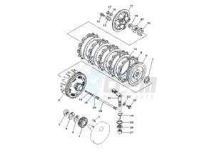 XVS DRAG STAR 250 drawing CLUTCH