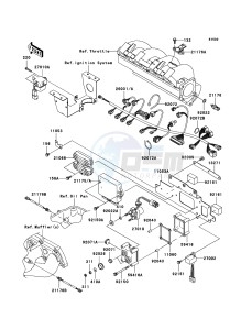 JET SKI STX-15F JT1500-A2 FR drawing Fuel Injection