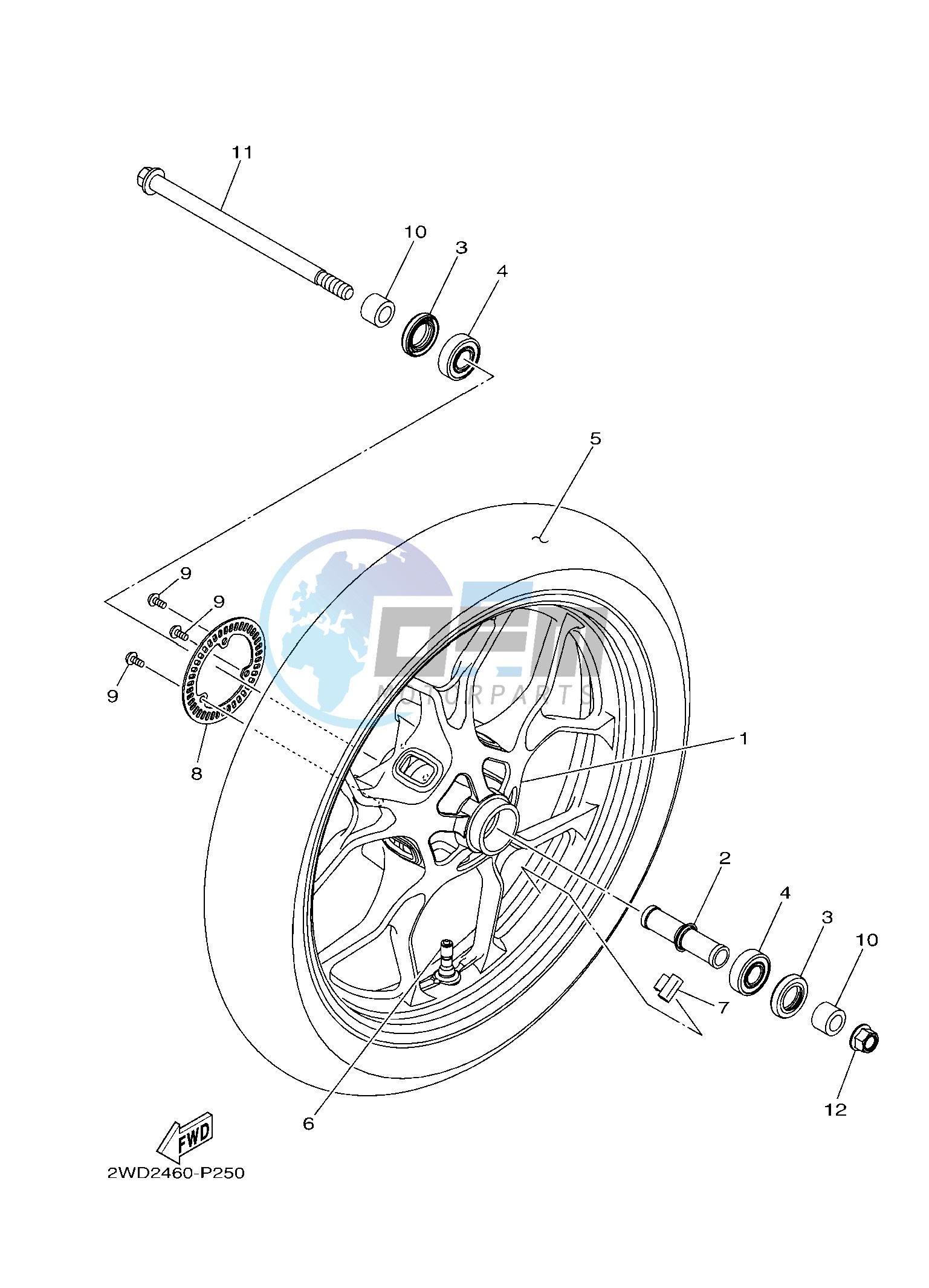 FRONT WHEEL