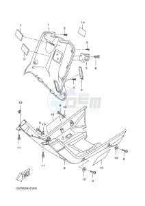 CW50 BOOSTER SPIRIT (5WWT 5WWT) drawing LEG SHIELD