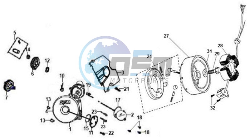 CRANKCASE COVER / GASKET