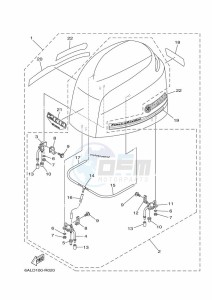 F200CETX drawing FAIRING-UPPER