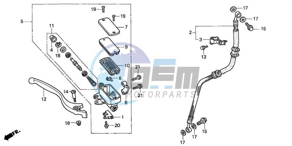 FR. BRAKE MASTER CYLINDER (1)