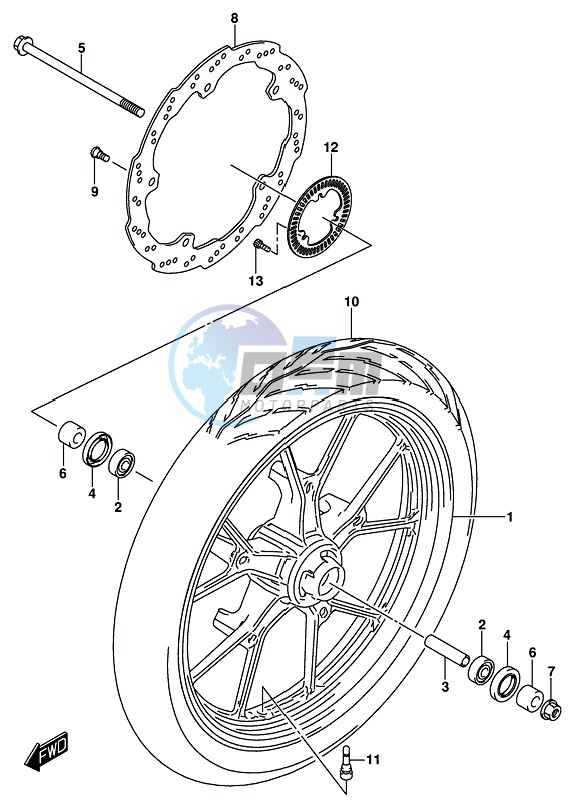 FRONT WHEEL