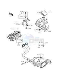 ER-6F EX650EFF XX (EU ME A(FRICA) drawing Fuel Injection