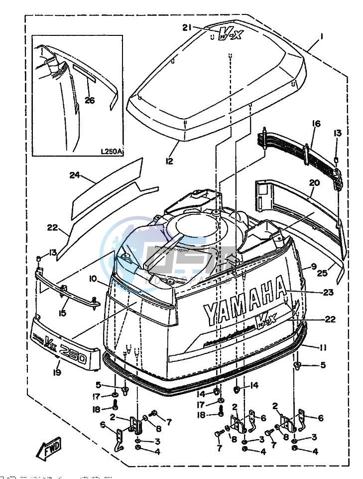 FAIRING-UPPER