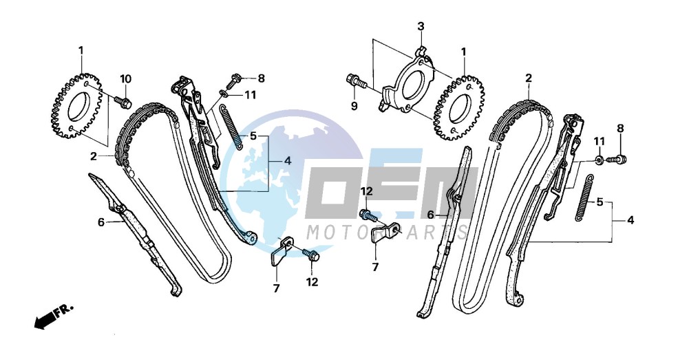 CAM CHAIN/TENSIONER