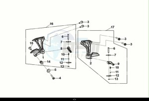 NH-T 200I (MG20BW-EU) (E5) (M1) drawing PILLION STEP