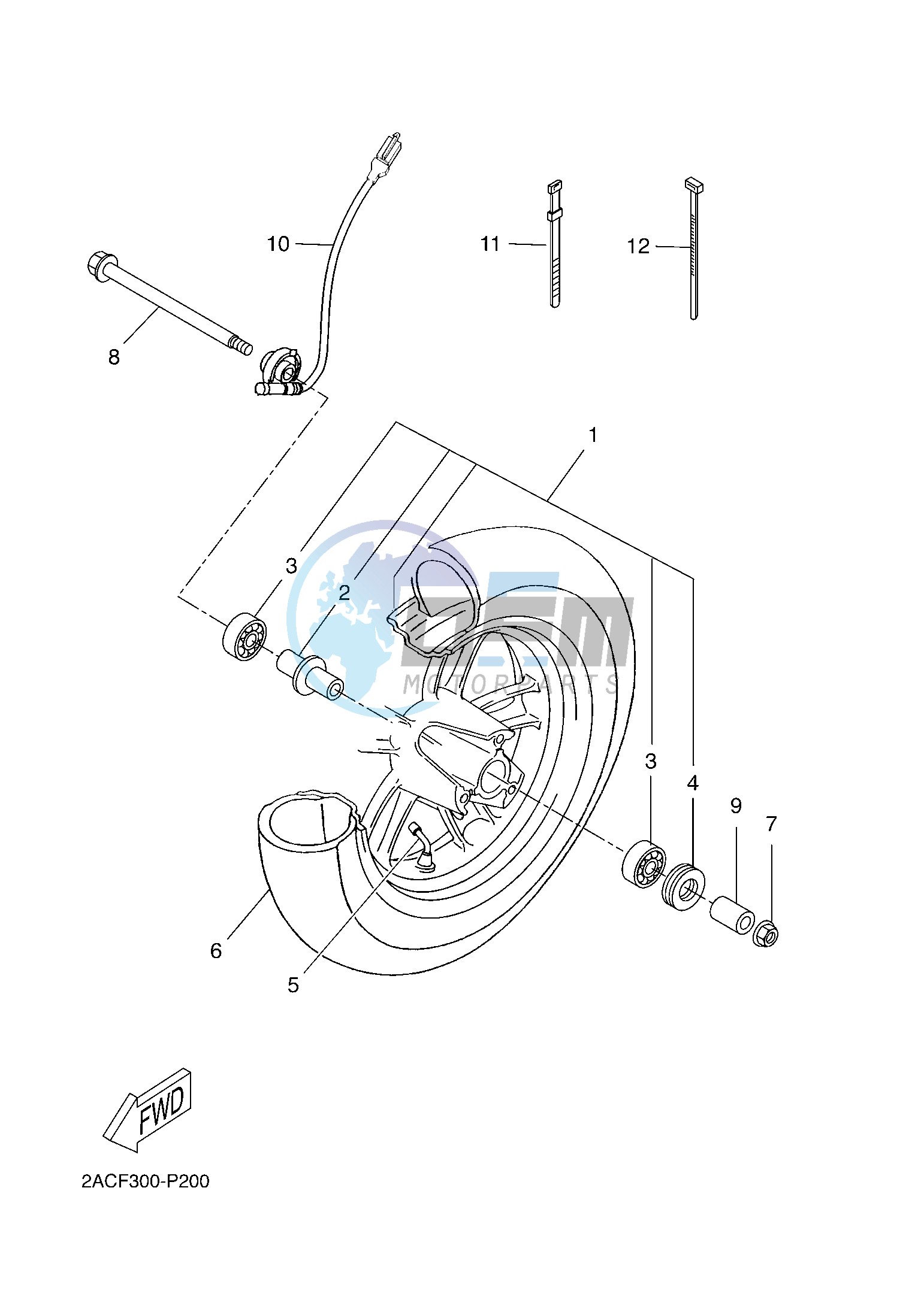 FRONT WHEEL