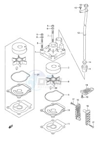 DF 60A drawing Water Pump