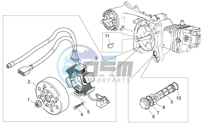 Cdi magneto assy