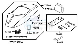 NEW DINK 50 Netherlands drawing Seat