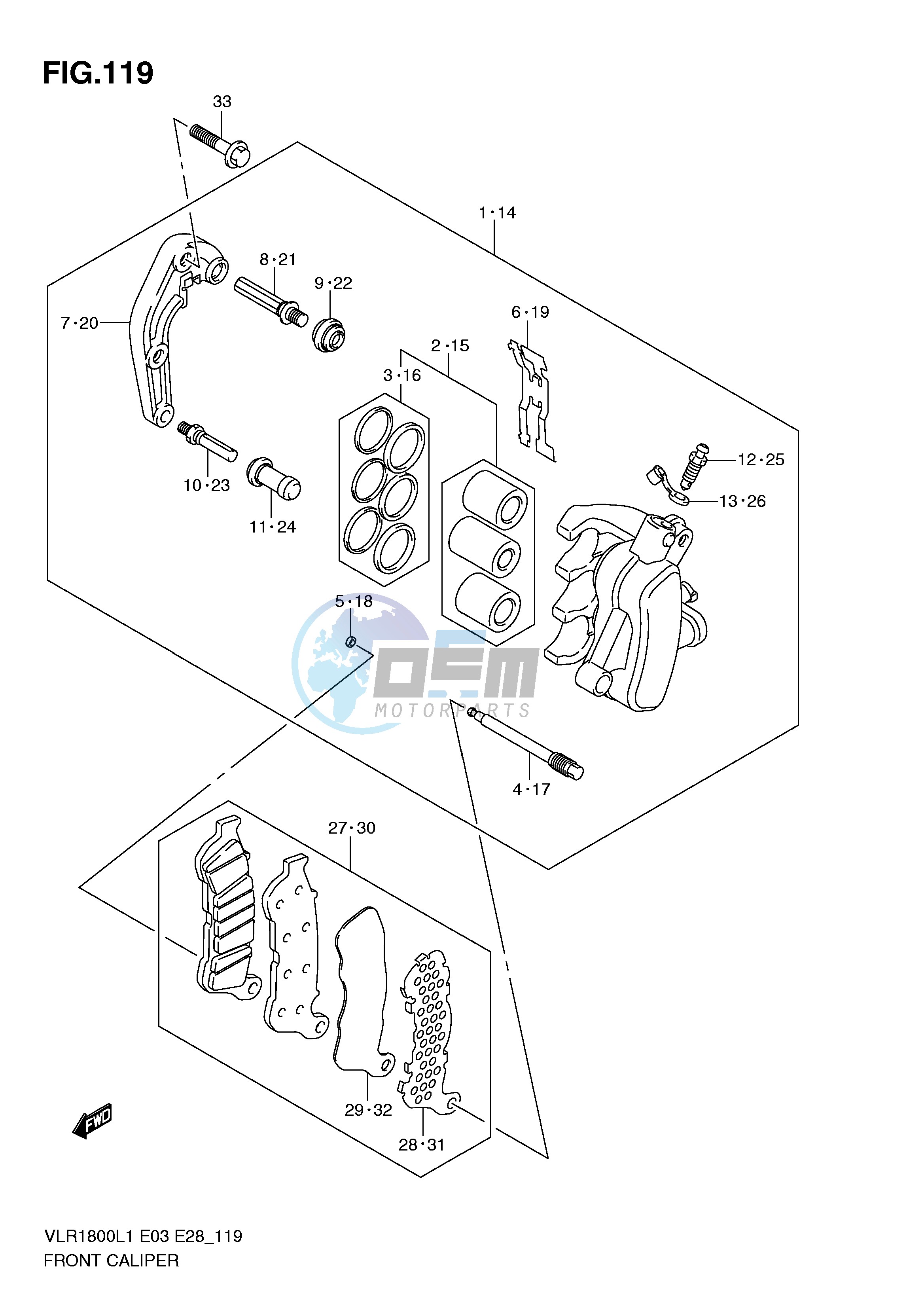 FRONT CALIPER