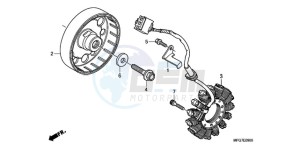 CB600F9 France - (F / CMF) drawing GENERATOR