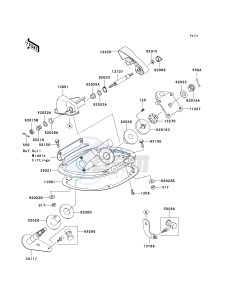 JT 1200 D [STX-12F] (D6F-D7F) D7F drawing HANDLE POLE