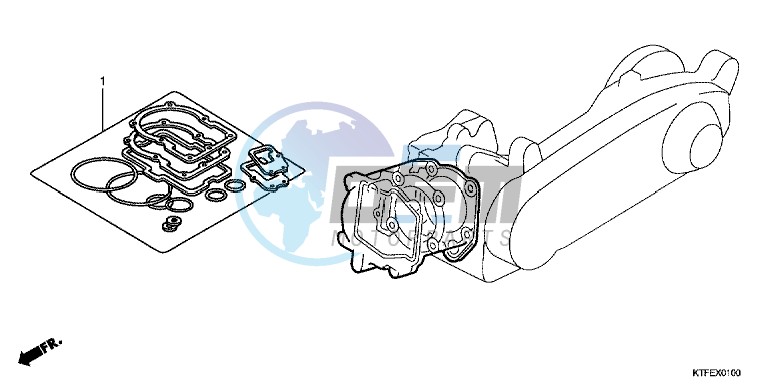 GASKET KIT A