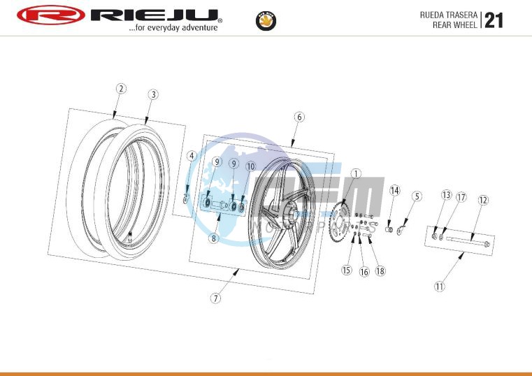 REAR WHEELS