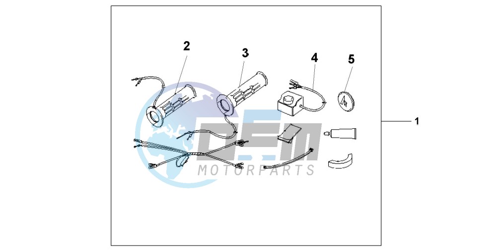 GRIP HEATER SS/ON-OF