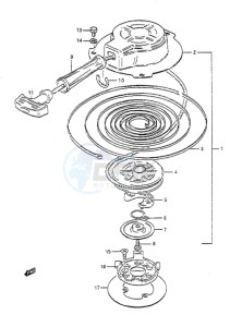 DT 2 drawing Starter (1986 to 1989)