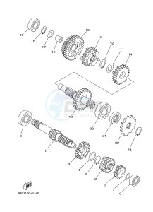 TT-R110E (B512 B513 B514 B514) drawing TRANSMISSION