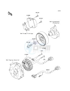 KRF 750 F [TERYX 750 4X4 NRA OUTDOORS] (F8F) C9FA drawing GENERATOR