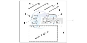 NC700DD INTEGRA E drawing KIT NAVI G3 ATT