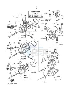 F200AETX drawing THROTTLE-BODY-2