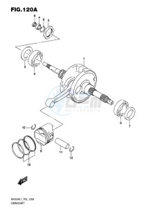 UH200 ABS BURGMAN EU drawing CRANKSHAFT