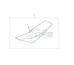 WR F 250 drawing SEAT