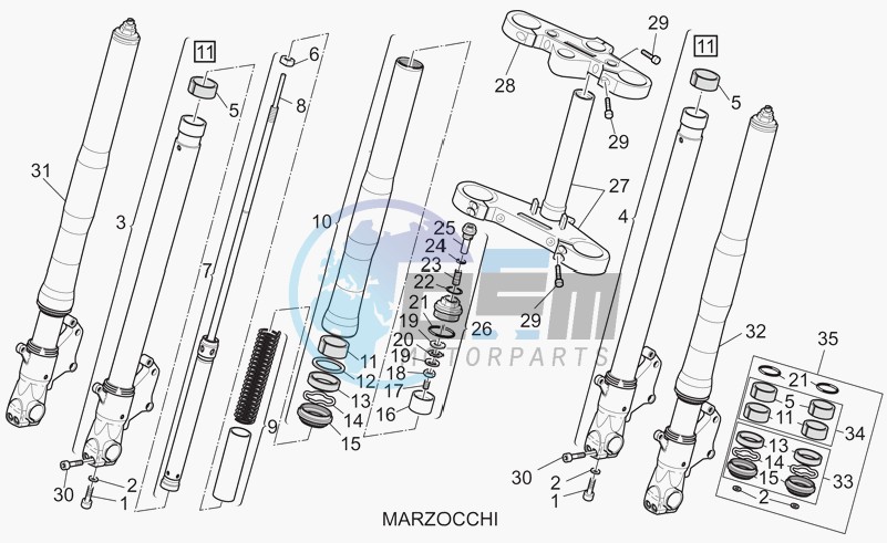 Marzocchi front fork II