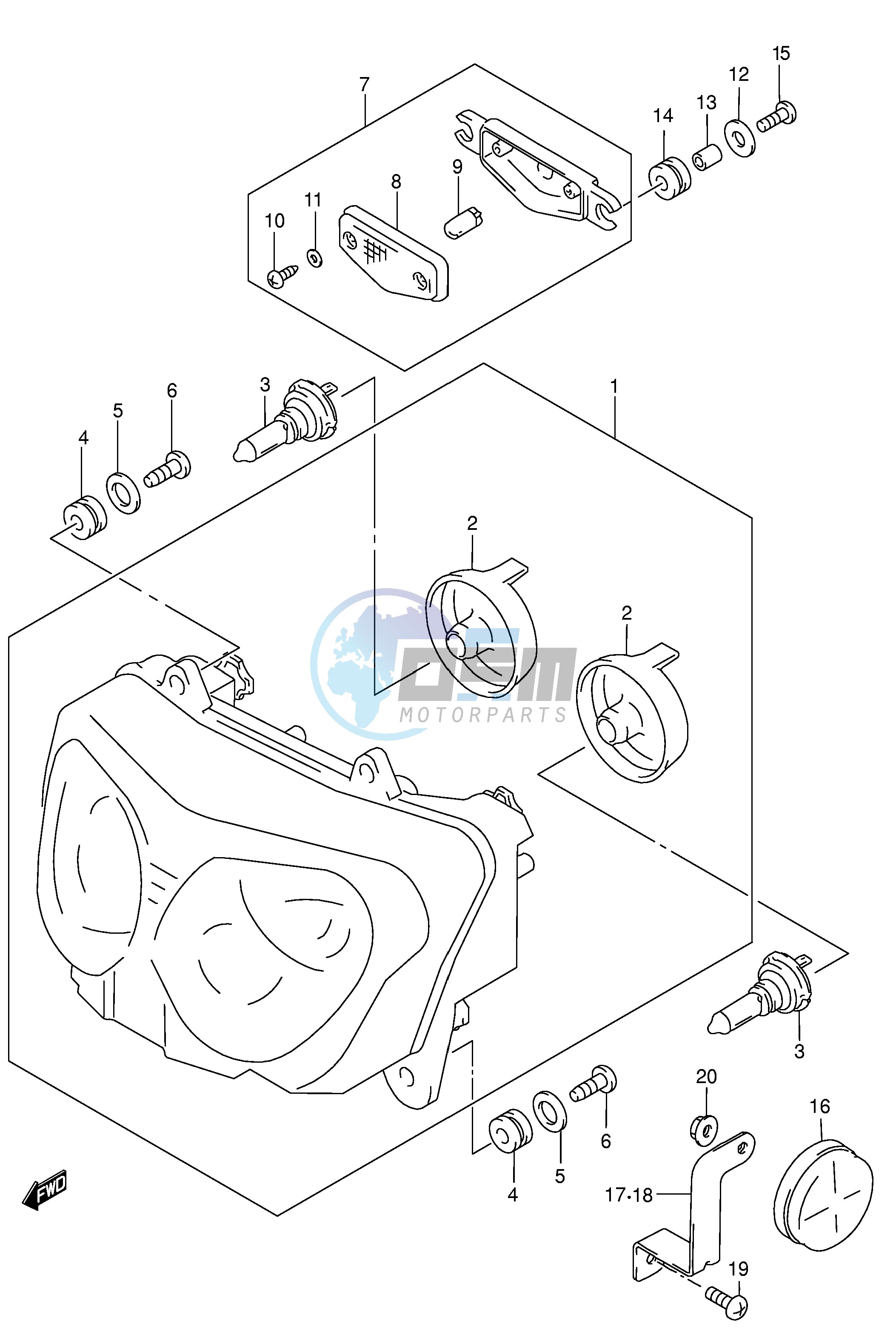 HEADLAMP (E24)