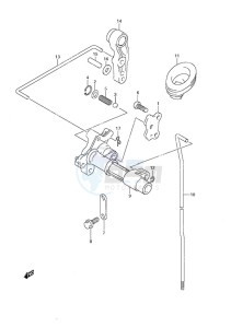 DF 9.9A drawing Clutch Rod w/Remote Control