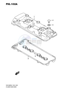 GSX-1300R ABS HAYABUSA EU drawing CYLINDER HEAD COVER