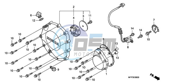 RIGHT CRANKCASE COVER