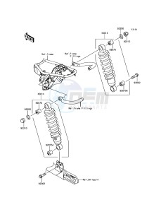 W800 EJ800AFFA GB XX (EU ME A(FRICA) drawing Suspension/Shock Absorber