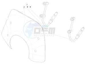 Primavera 150 4T 3V iGET ABS (EMEA) drawing Windshield - Glass