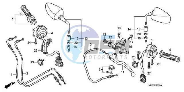 HANDLE LEVER/SWITCH/ CABLE