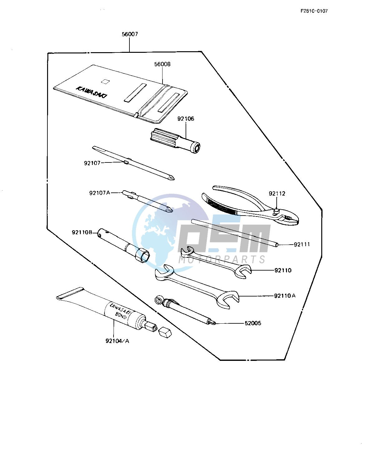 OWNER TOOLS -- KZ1100-D2- -