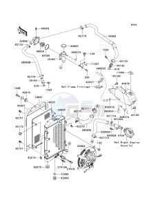 VN 1600 F [VULCAN 1600 MEAN STREAK] (6F) F6F drawing RADIATOR