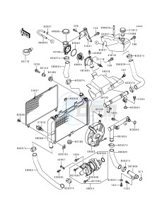 ZX 600 D [NINJA ZX-6] (D1) [NINJA ZX-6] drawing RADIATOR