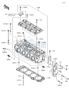 JET_SKI_ULTRA_310LX JT1500MFF EU drawing Cylinder Head