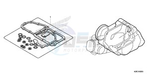 MSX125AH Europe Direct - (ED) drawing GASKET KIT B