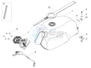 V7 III Anniversario 750 e4 (EMEA) drawing Fuel tank