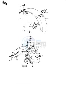 KE 175 B [KE175] (B1-B3) [KE175] drawing FENDERS