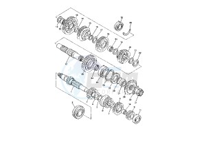 XJR 1300 drawing TRANSMISSION