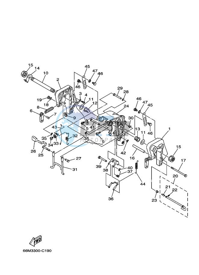 FRONT-FAIRING-BRACKET