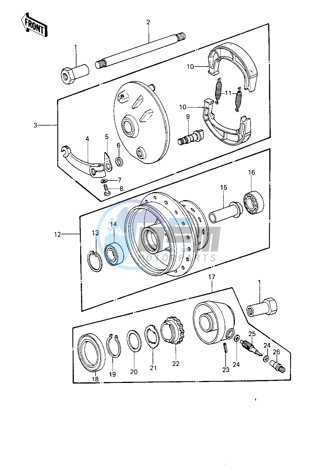 FRONT HUB_BRAKE