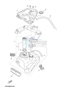 OVETTO 4 50 OVETTO 4 (2AC8 2AC8) drawing FUEL TANK