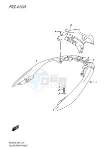 AN400 BURGMAN EU drawing PILLION RIDER HANDLE