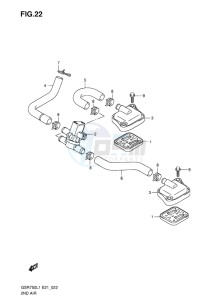 GSR750 EU drawing 2ND AIR